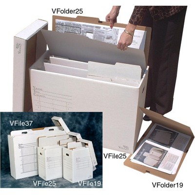 Advanced Organizing Systems VFolder37 - 8/PK Stores Flat Items Up to 24 Inch x36 Inch