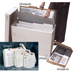Advanced Organizing Systems VFolder37 - 8/PK Stores Flat Items Up to 24 Inch x36 Inch - 1 of 1
