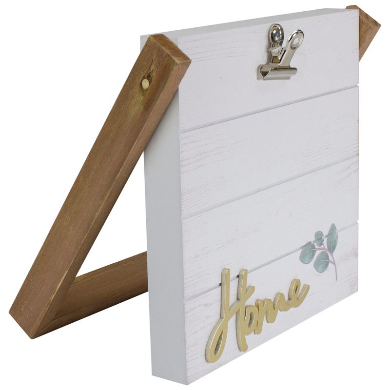 Northlight Photo Clip "Home" Frame with Hinge Design Table Top Decor 8.5", 3 of 6