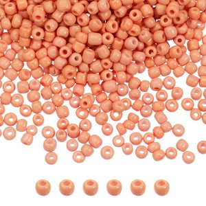 Unique Bargains Loose Craft DIY Earring Necklace Making Glass Round Beads 6000 Pcs - 1 of 4