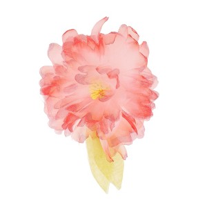 Unique Bargains Flowers Pattern Hair Clip 4.33" 1 Pc - 1 of 4