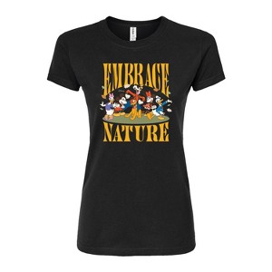 Women's - Disney - Embrace Nature Fitted Graphic T-Shirt - 1 of 3