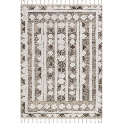 Nuloom Audience Geometric Tasseled Area Rug