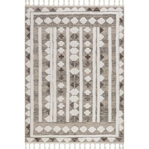 Kate & Kevin Love x Rugs USA - Audience Geometric Tasseled Area Rug - 1 of 4