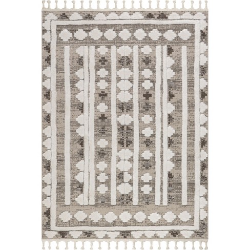 Kate & Kevin Love x Rugs USA - Audience Geometric Tasseled Area Rug - image 1 of 4