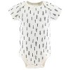 The Peanutshell Baby Boy or Girl Short Sleeve Bodysuits, 5-Pack, Woodland Moose, Newborn to 24 Months - 3 of 4