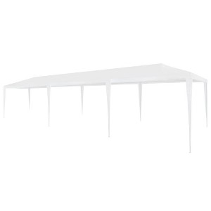vidaXL Party Tent 9.8'x29.5' PE White - 1 of 4