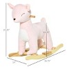 SEVOBAL Toy Vehicles Kids Plush Ride On Deer Rocking Horse with Realistic Sounds and Pedals for Toddlers - 3 of 4