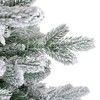 Northlight Real Touch™️ Medium Saratoga Spruce Flocked Artificial Christmas Tree - Unlit - 7.5' - 2 of 4
