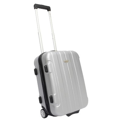 carry on luggage silver