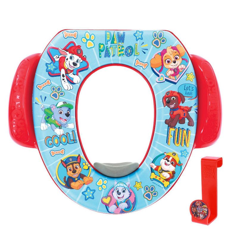 PAW Patrol &#34;Let&#39;s Have Fun&#34; Soft Potty Seat with Potty Hook, 1 of 14
