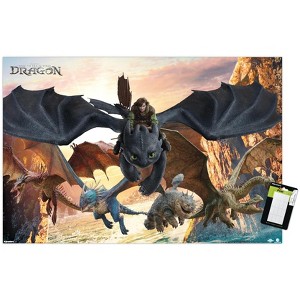 Trends International How To Train Your Dragon (2025) - Group Unframed Wall Poster Prints - 1 of 4
