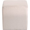 Meridian Furniture,Roy Microsuede Fabric Ottoman/Stool - 3 of 4