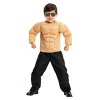 Joyfy Halloween Muscle Costume Kids, Body Builder Costume Shirt Kids Boys Suit for Halloween Dressup Party - 4 of 4