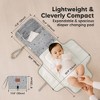 KeaBabies Ezee Diaper Changing Pad, Portable Diaper Changing Mat, Waterproof Foldable Diaper Changing Pad - 3 of 4