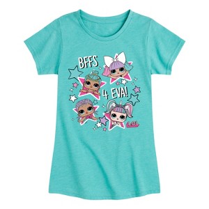 Girls' - LOL Surprise! - BFFS 4 EVA Fitted Short Sleeve Graphic T-Shirt - 1 of 4