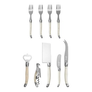 French Home Laguiole Essential 9pc Charcuterie and Barware Set with Faux Ivory Handle - 1 of 4