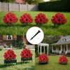 Nasitip 2Pack Crabapple Flower Ground Stakes,No Assembly Required - 2 of 4