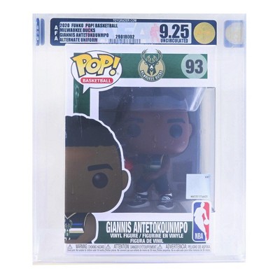 Funko Milwaukee Bucks NBA POP | Giannis Antetokounmpo (Alternate) | Rated AFA 9.25