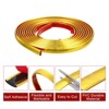Unique Bargains Waterproof Self-Adhesive PVC Decorative Mirror Frame Wall Molding Trim Tape - 3 of 4