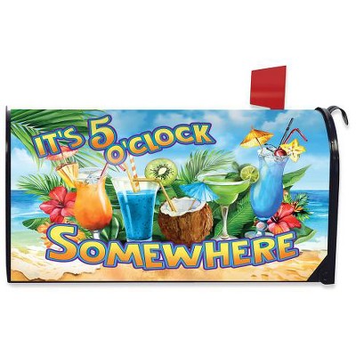 Briarwood Lane Mailbox Cover  - Standard Size - 5 O'clock Cocktails Summer For Summer Mailbox Cover