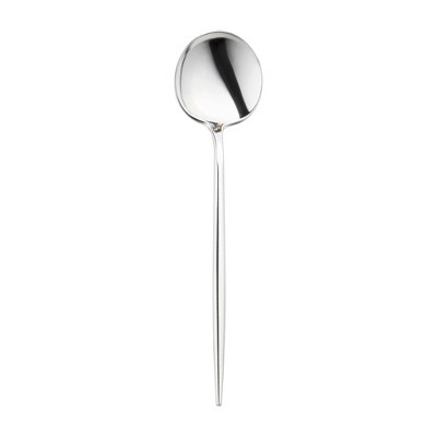 Smarty Had A Party Silver Moderno Plastic Dinner Spoons - 300 pcs