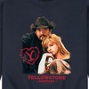 Men's - Yellowstone - Rip And Beth Montana Valentine Graphic Fleece Sweatshirt - 2 of 4