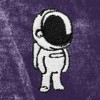 Dalix Astronaut Embroidery Washed Midweight Jogger Fleece Sweatpants Soft Lounge Pant Drawstring Waistband Pockets Mens - 2 of 4