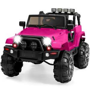 Best Choice Products 12V Kids Ride On Truck Car w/ Remote Control, Spring Suspension, Bluetooth, LED Lights - 1 of 4