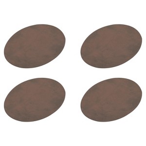 Unique Bargains Oval Elbow Knee Iron-on Repair Patches for Clothing 4 Pcs - 1 of 4