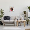 Stupell Industries German Shepherd Paint Splash Black Framed Giclee Art - 2 of 4