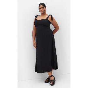 Women's Plus Size Penny Dress - black | CITY CHIC - 1 of 4