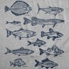 Mens Funny T Shirts Vintage Fish With Names Sarcastic Fishing Graphic Novelty Tee for Men - Crazy Dog Men's T Shirt For Fishers - 2 of 4