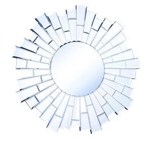 Elegant Lighting Modern 32 in. Contemporary Mirror in Clear - 1 of 1