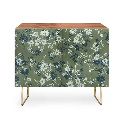Wagner Campelo Florada Walnut Credenza - Deny Designs