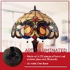 Amora Lighting Tiffany Style 2 Light Geometric Table Lamp 24 Inch Tall - 3 of 4