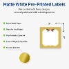 Avery Labels, 3" x 3", Gold-Metallic Berries, Matte, 60ct - 2 of 4