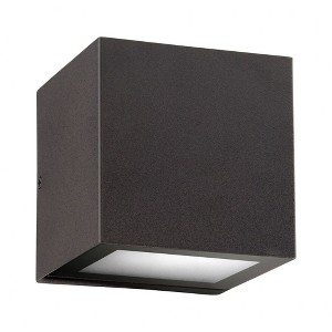 Quorum Lighting Ion LED Outdoor Wall Mount, 2 Lights, Oiled Bronze, 5 x 5 x 5 - 1 of 1
