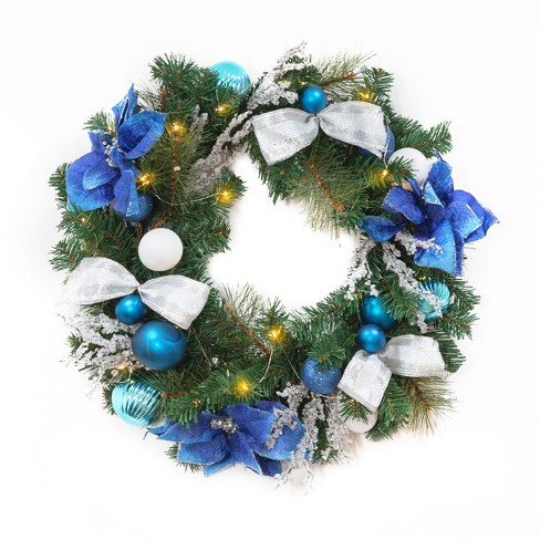 : Philadelphia Christmas Ornament Wreath Resin 3.5