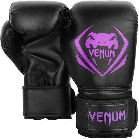 Venum Ykz21 Hook And Loop Boxing Gloves - Black/black : Target