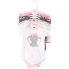 Hudson Baby Infant Girl Cotton Bodysuits, Girl Safari - 2 of 2