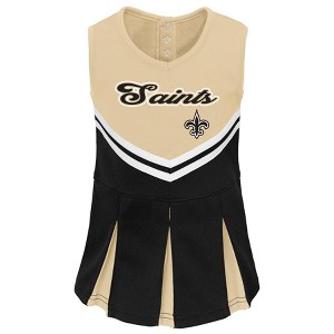 NFL New Orleans Saints Toddler Girls' Cheer Set - 1 of 1