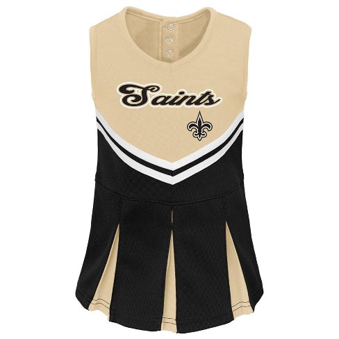 Nfl New Orleans Saints Toddler Girls Cheer Set Target