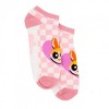 Womens The Powerpuff Checkered Ankle Socks 6-Pair Pack - 2 of 4