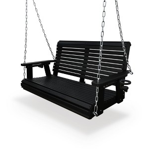 Fortune Candy Porch Swing 2-Seater for Outdoor Patio Garden Yard - 1 of 4