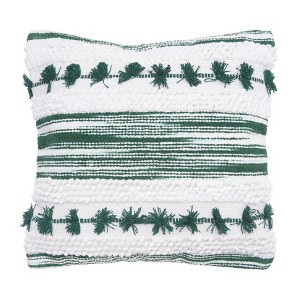 carol & frank Oriana Tufted Textured Cotton Decorative Throw Pillow - 1 of 4