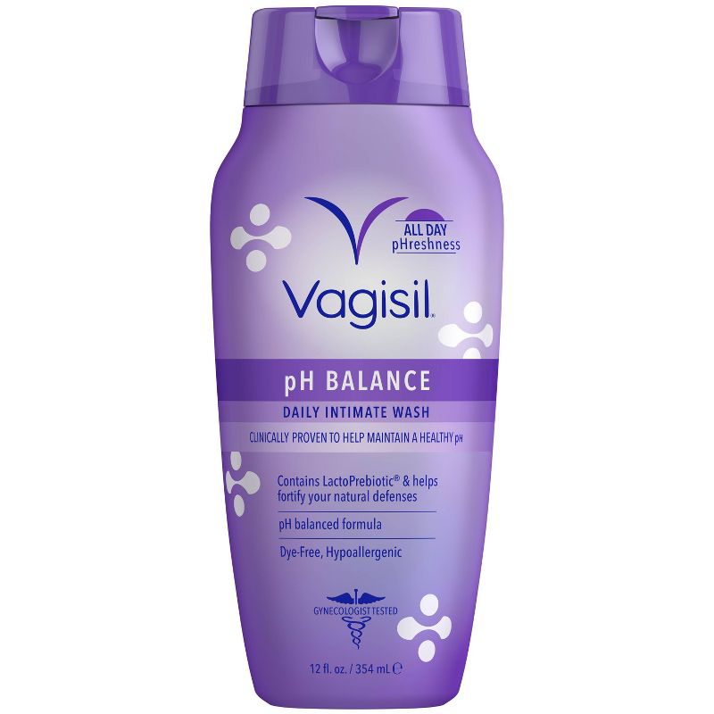 Vagisil pH Balanced Daily Intimate Feminine Wash for Women - 12oz, 1 of 10