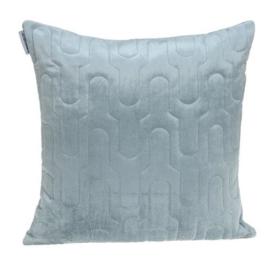 Parkland Collection,Basil Transitional Quilted Throw Pillow