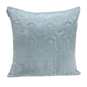 Parkland Collection,Basil Transitional Quilted Throw Pillow - 1 of 4