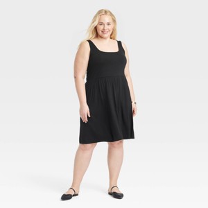 Women's Knit Mini Ballet Dress - A New Day™ - 1 of 3
